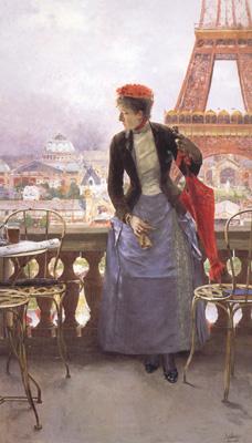 Luis jimenez aranda A Lady at the Paris Exposition (nn02)